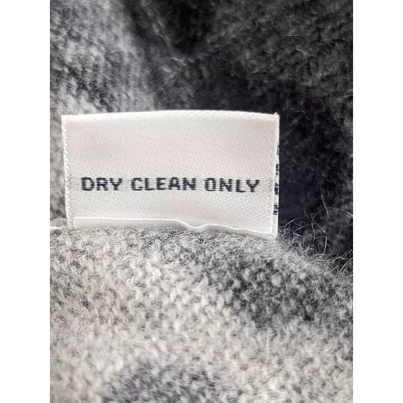 BELLE FRANCE LONG SLEEVE ANIMAL PRINT PULLOVER CASHMERE SWEATER SIZE M EUC - Picture 5 of 7